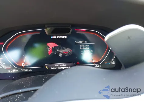 2025 BMW M850I xDrive z USA, uszkodzony, nr VIN WBAFY4C03SCU16855